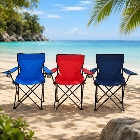 Chaise pliante de camping - plage