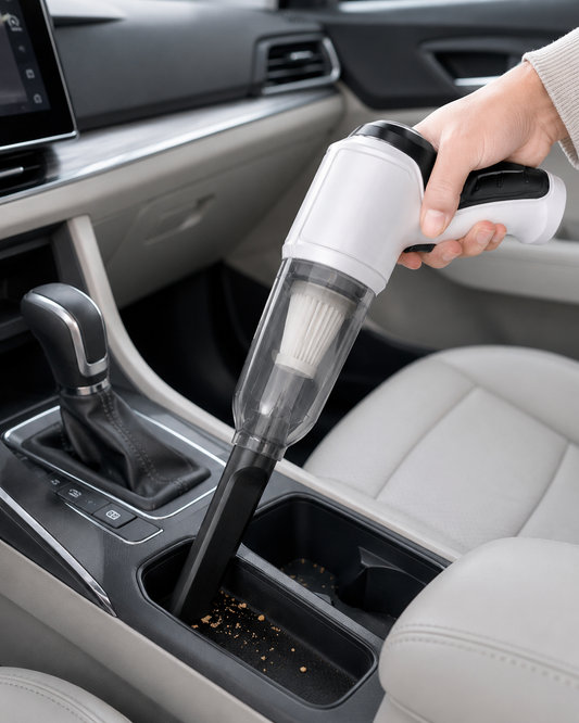 Mini Aspirateur Portable Rechargeable – Voiture, Maison et Bureau