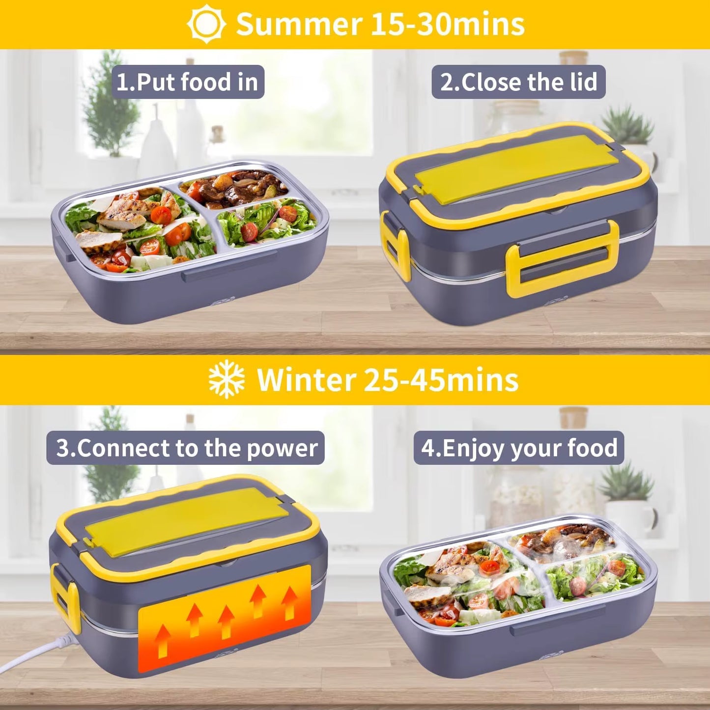 Lunch Box électrique chauffante
