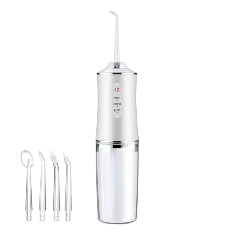 Hydropulseur dentaire portable rechargeable – 3 modes