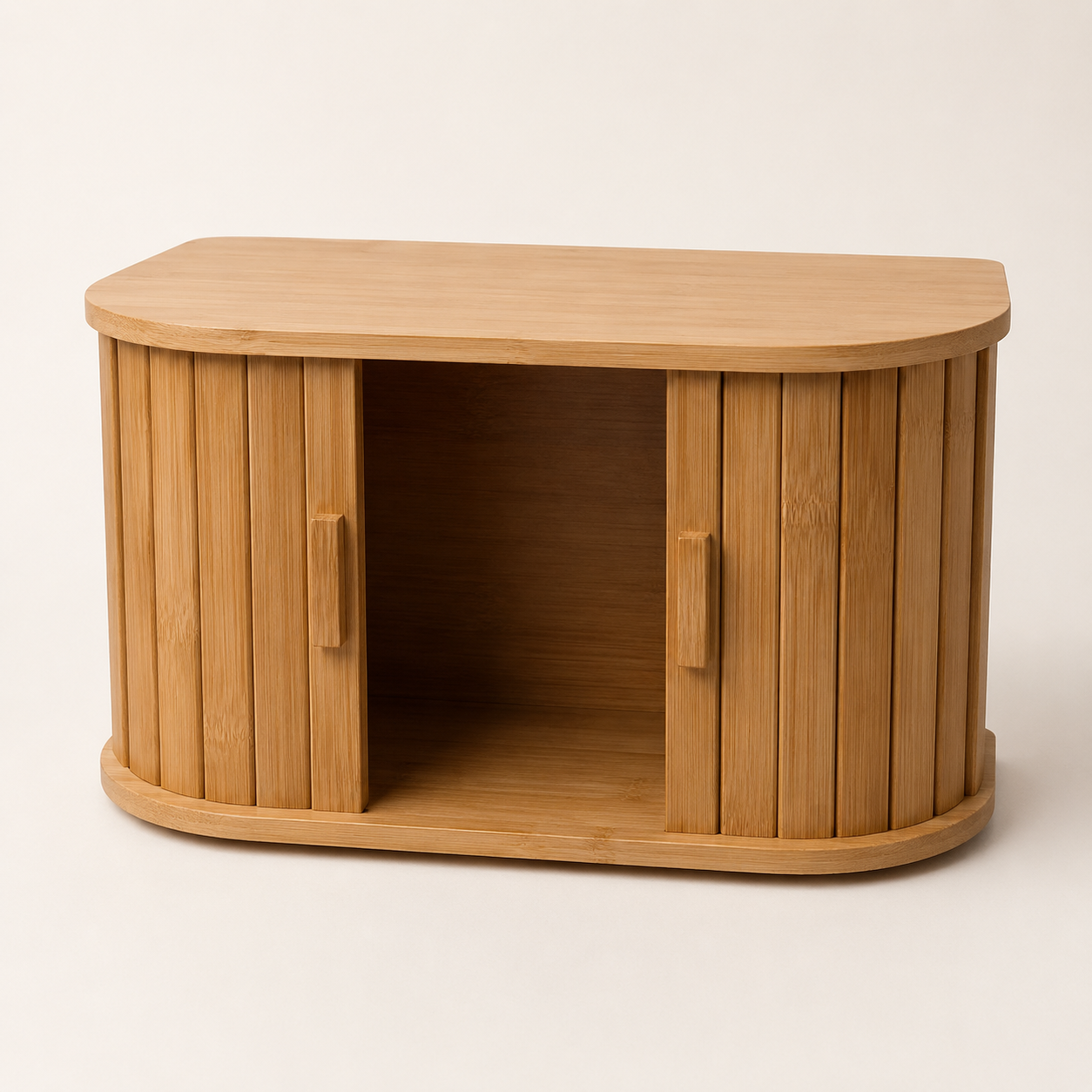 Boîte de rangement en bambou